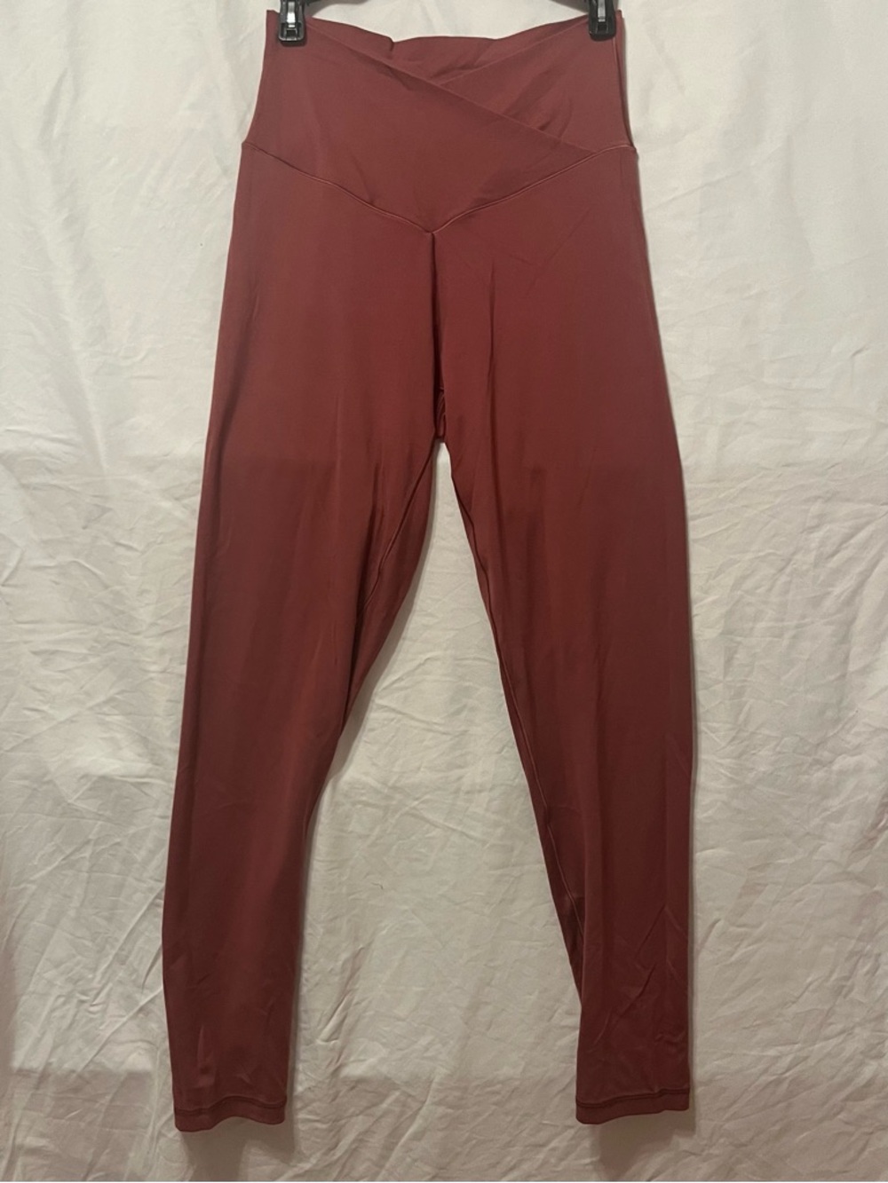 OFFLINE by Aerie Real Me Crossover Leggings  M 7/8 length, dusty mauve